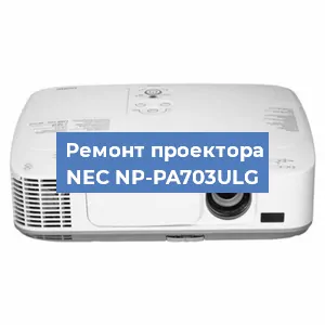 Ремонт проектора NEC NP-PA703ULG в Новосибирске
